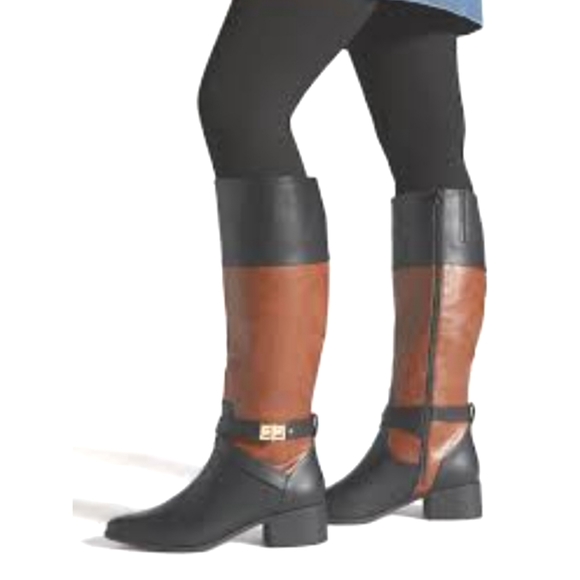 Shoe Dazzle Shoes - SHOE DAZZLE WOMEN'S WINNIE RIDING BOOTS NWT BROWN 8